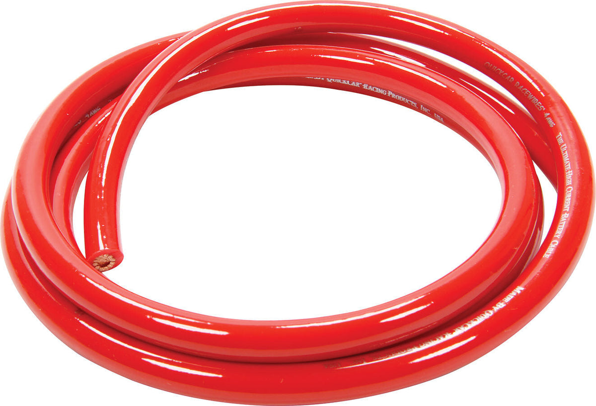 Power Cable 4 Gauge Red 5Ft - 57341