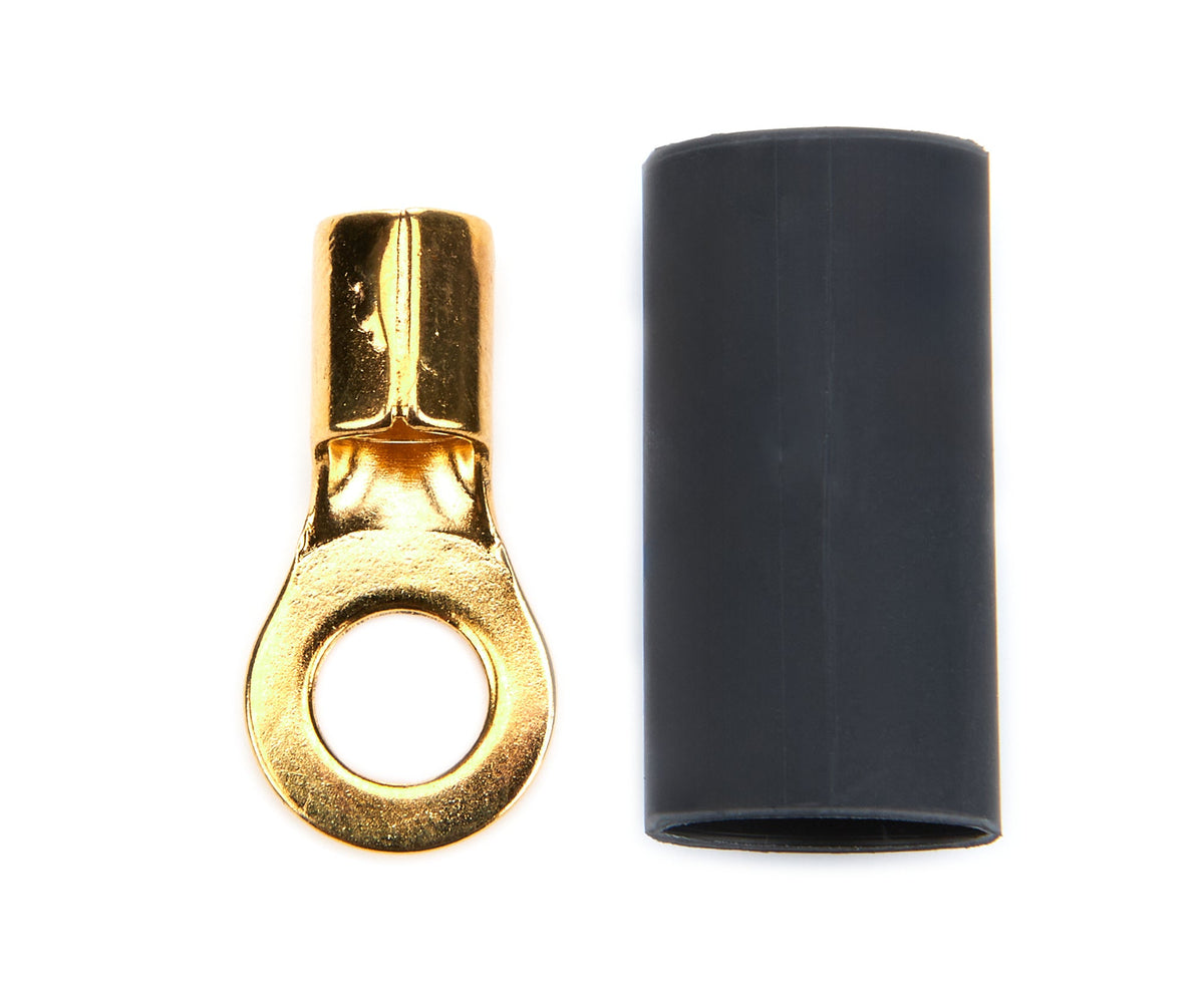 Ring Terminal 1/4 8 GA. Pair w/Heat Shrink - 57481