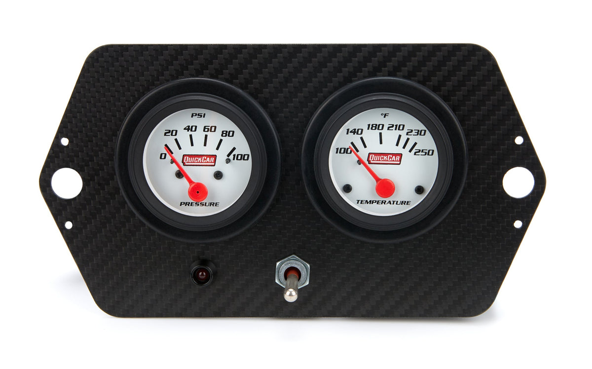 Gauge Panel Sprint 2in w/ Switch and Warning - 617205