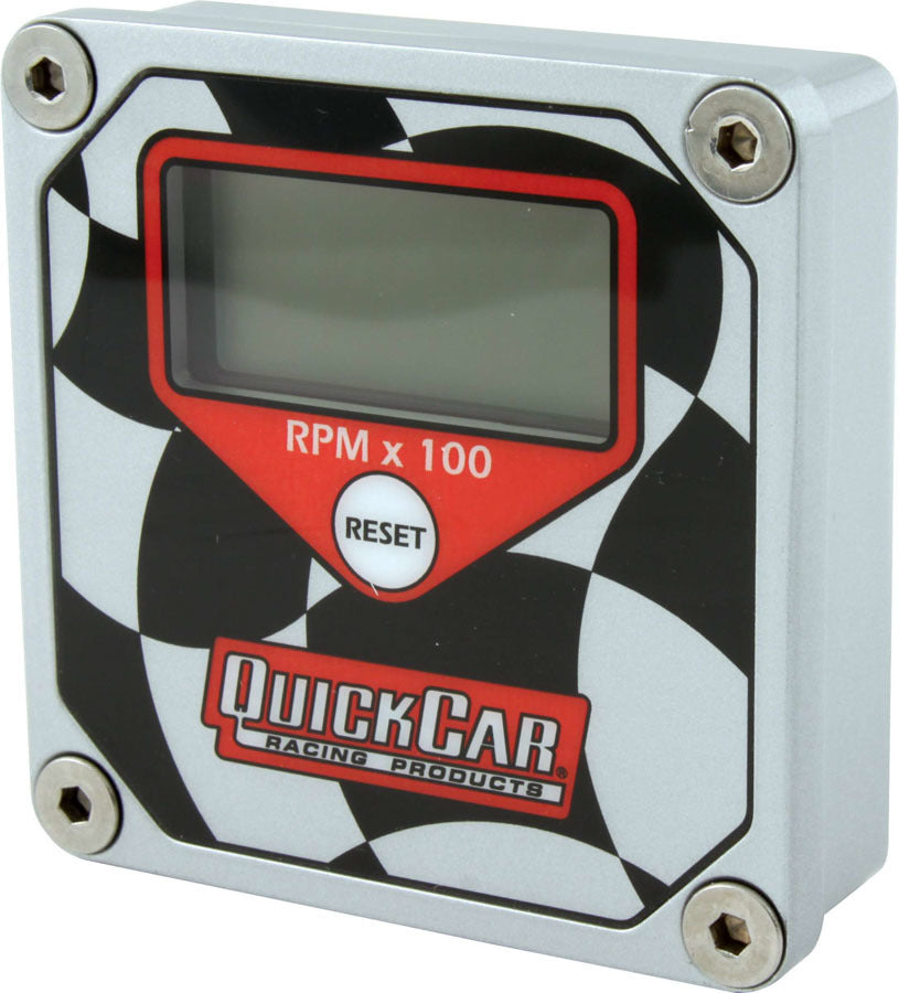 LCD Tachometer Checkered Flag Face - 611099