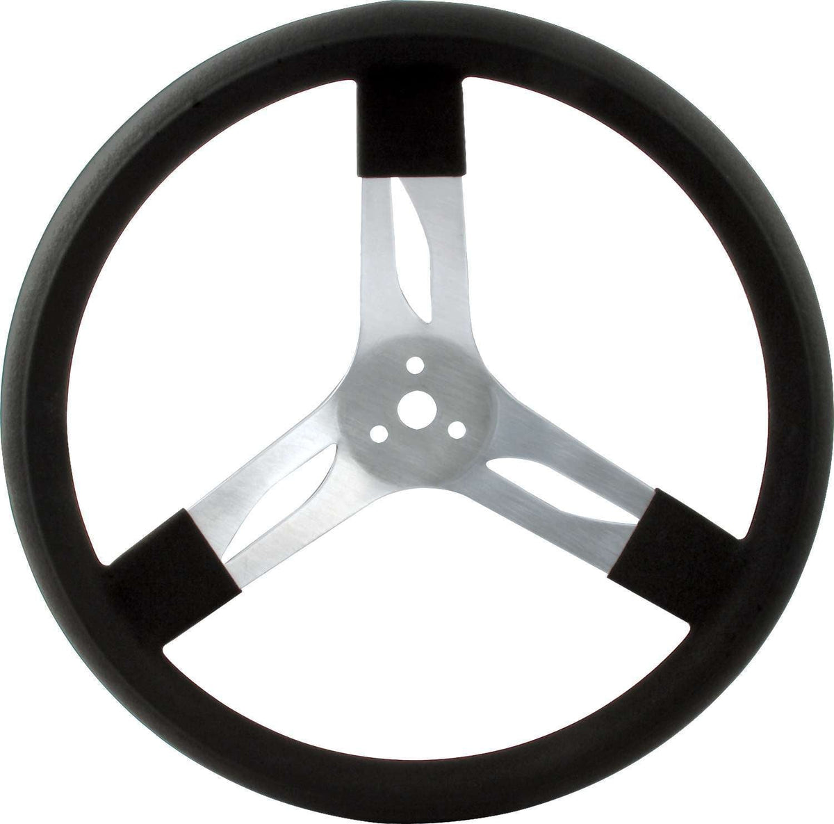 Aluminum Steering WHEEL15IN Black - 68001