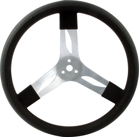 Aluminum Steering WHEEL17IN Black - 68002