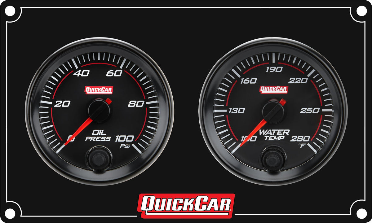 Redline 2 Gauge Panel OP/WT - 692001
