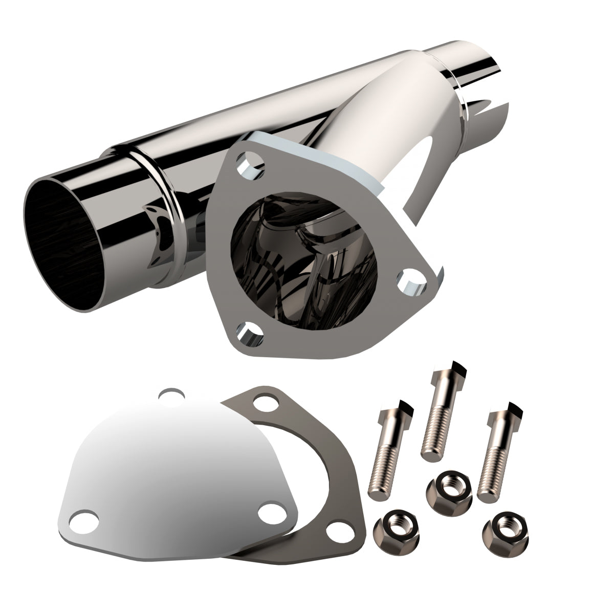 2.25 Inch Stainless Stee l Exhaust Cutout - 10225