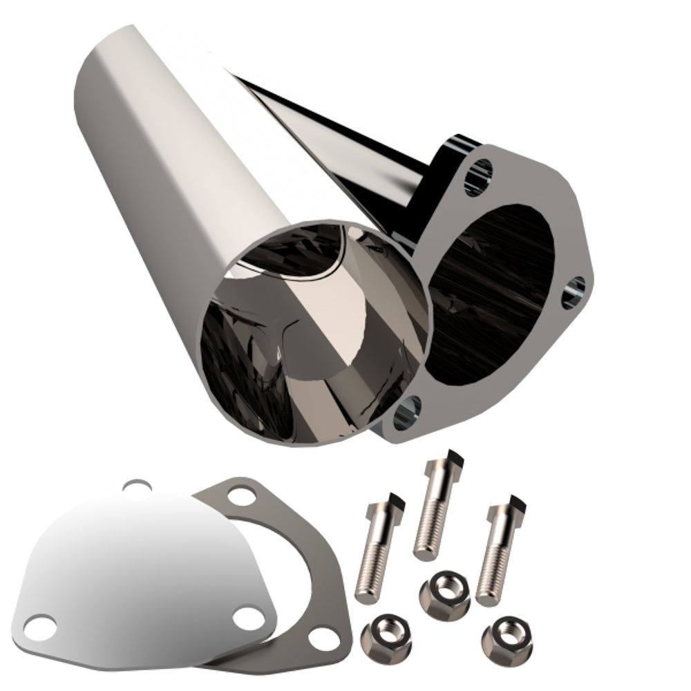 2.50 Inch Stainless Stee l Exhaust Cutout - 10250