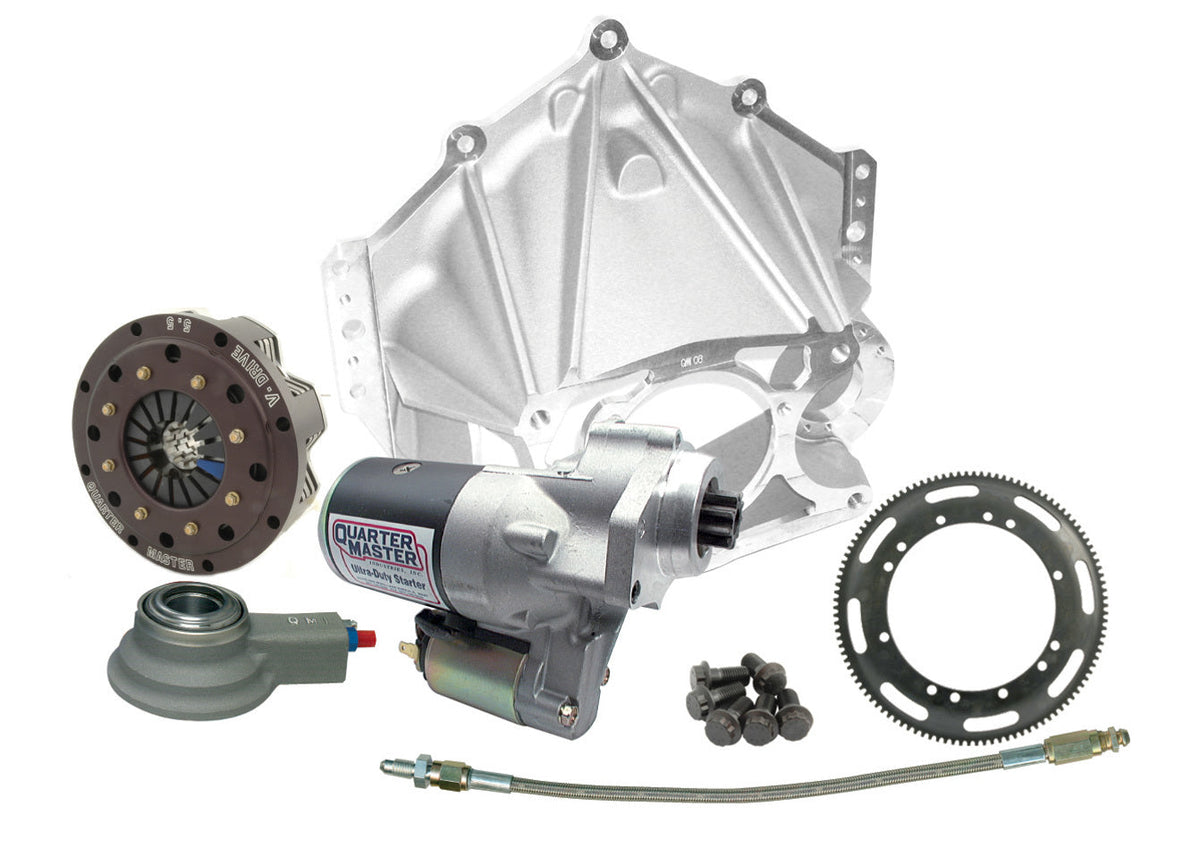 Alum Bellhousing Package 5.5in V Rear Mount Start - 10038590