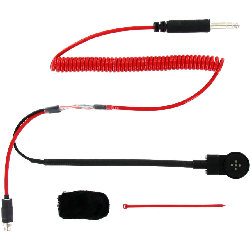 Helmet Mic Kit Std Flex 3 Conductor - RT705C