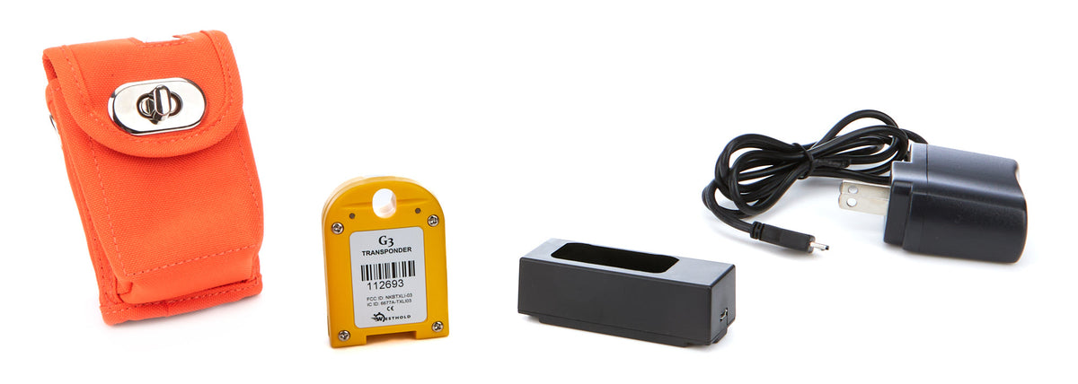 Transponder Package G3 w/mnt Pouch & Charger - G3XRECHGPK