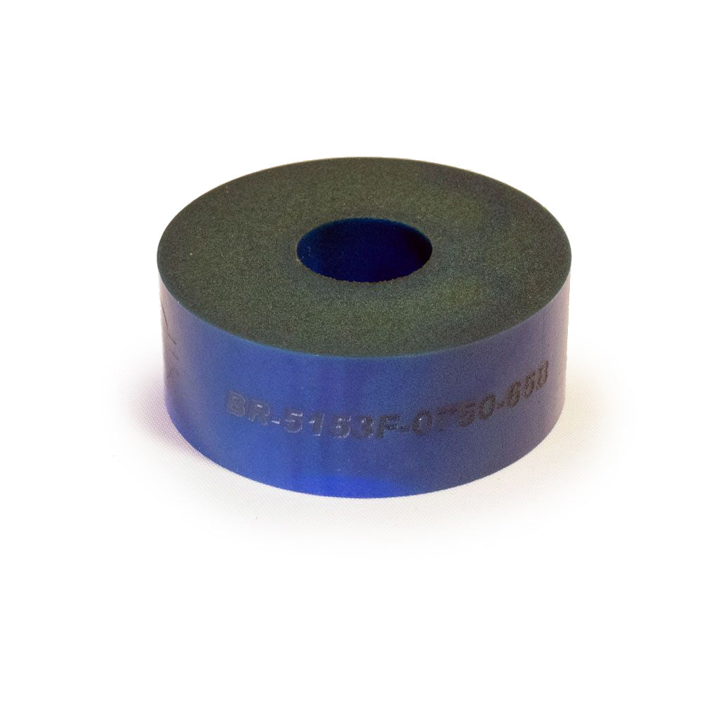 Bump Rubber .750in Thick 2in OD x .50in ID Blue - REBR5150F075065B