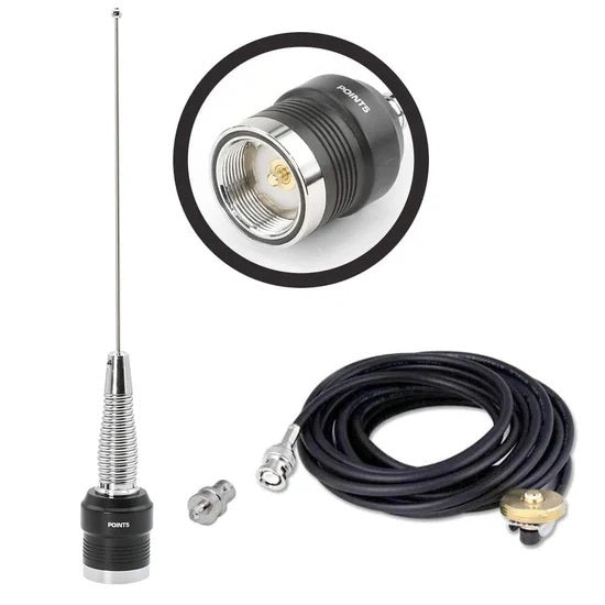 Antenna Kit UHF External Mount Handheld Radio - EXTANTKITUHFABH