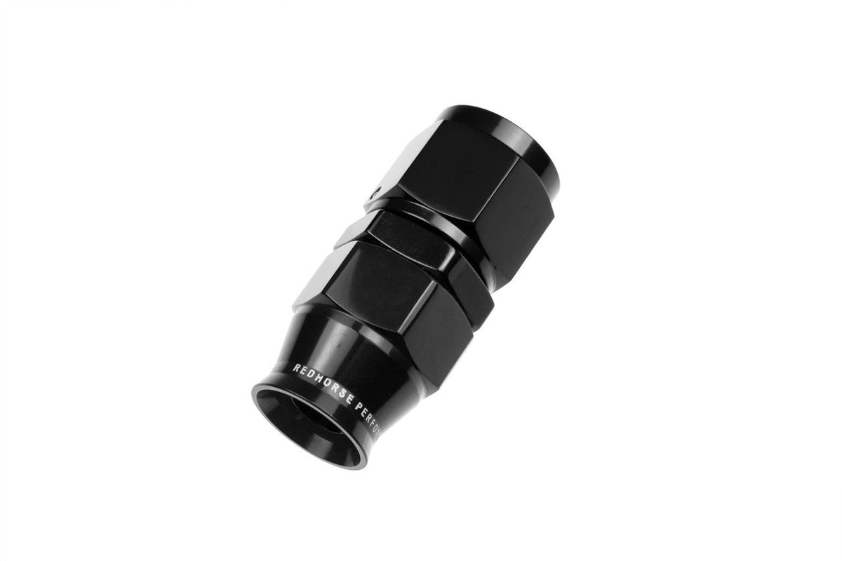 4AN PTFE Hose Ends Black STR - 1200042
