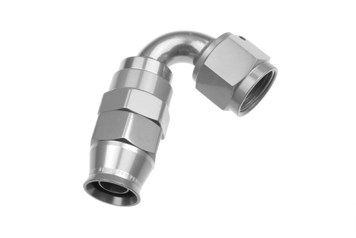 10AN 120 Degree PTFE Reusable Hose End Black - 1220102