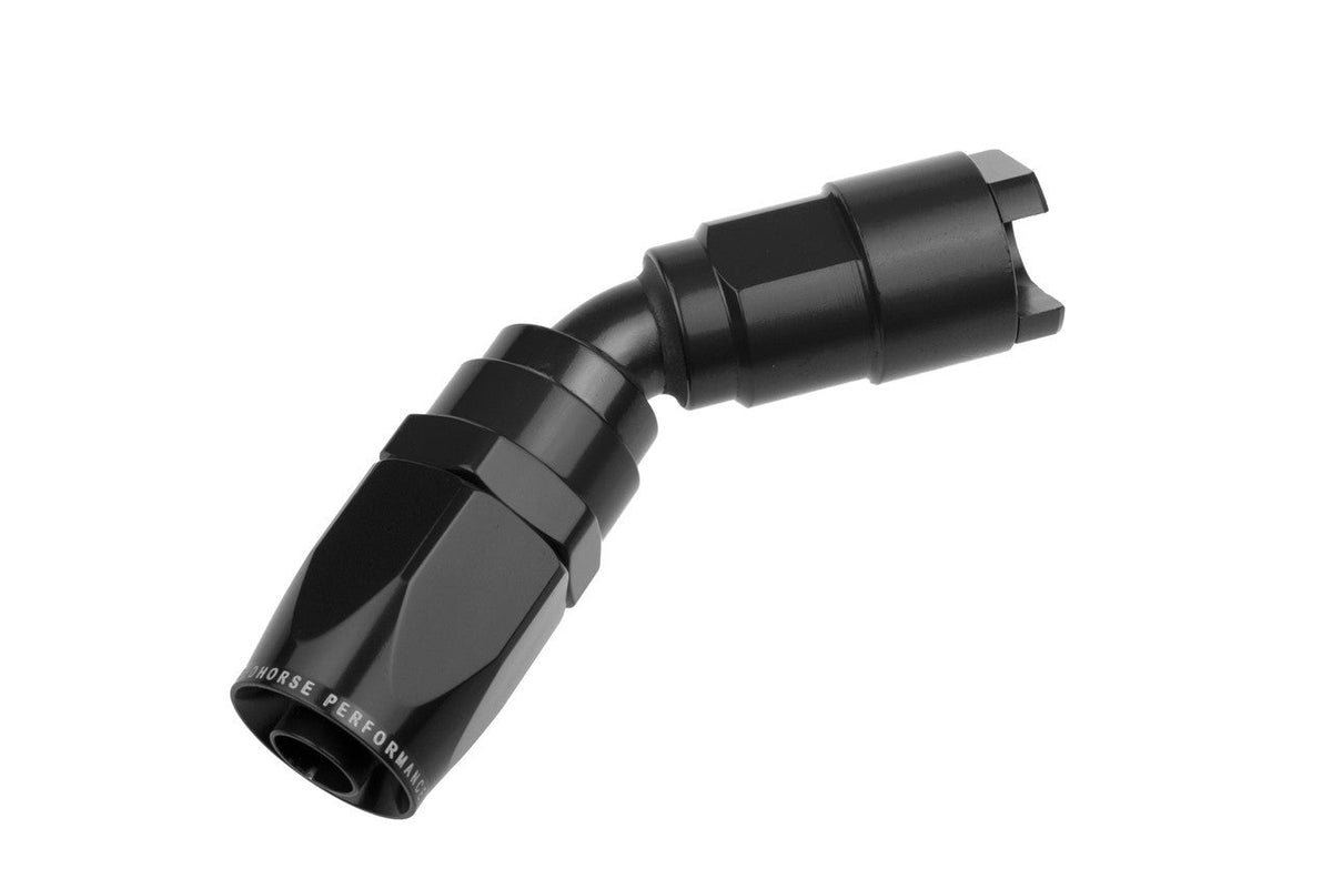 6AN to 3/8in SAE Quick Disconnect Female 45Deg - 804506062
