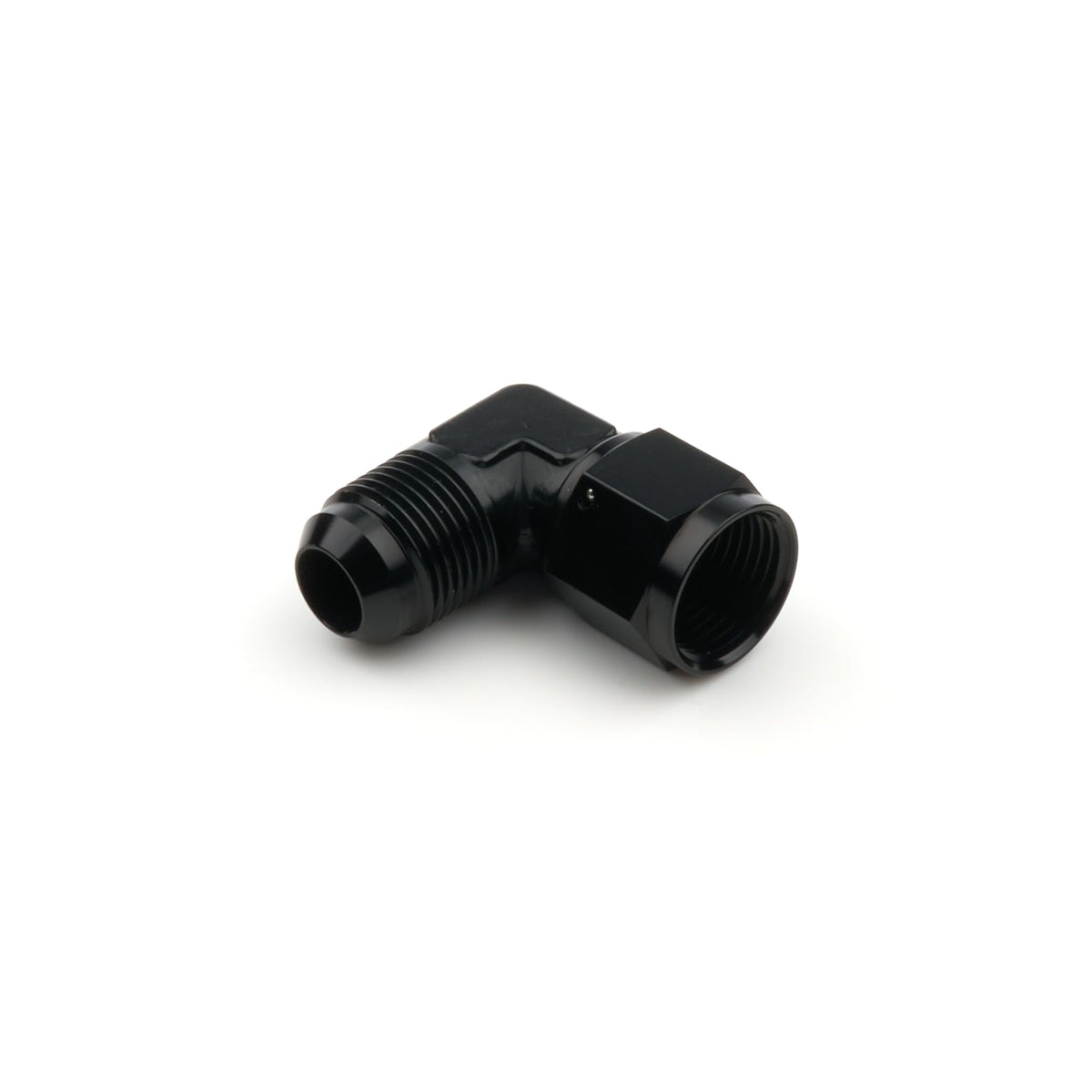 10AN FM to 10AN ML 90Deg Black