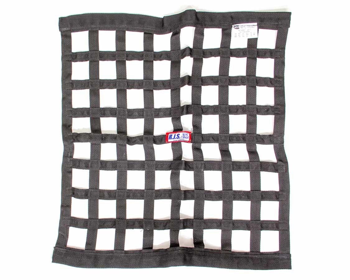 Ribbon Window Net 24x24 Black SFI - 10000601