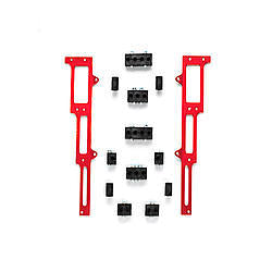 Spark Plug Wire Loom SBF Red - 1105R