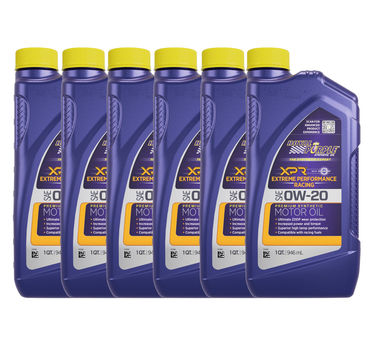 0w20 XPR Racing Oil Case 6x1 Quart - 06008