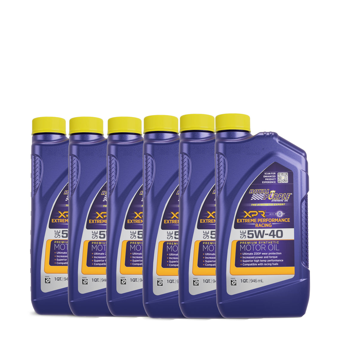 5w40 XPR Racing Oil Case 6 x 1 Quart - 06042