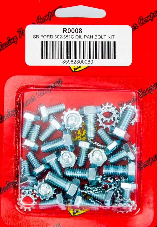 SBF Oil Pan Bolt Kit - R0008