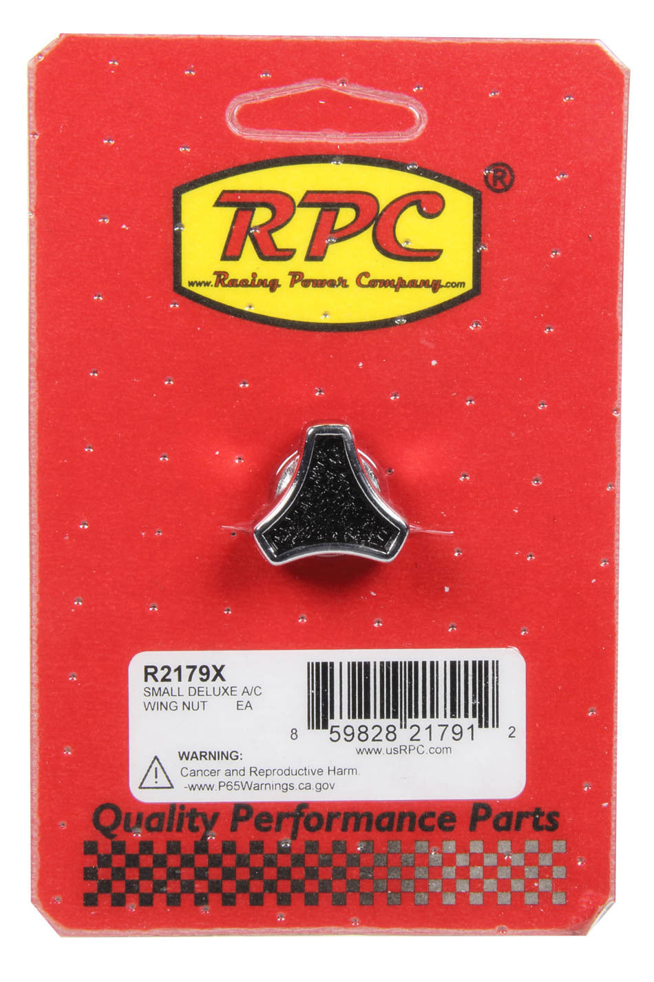 Small Deluxe A/C Wing Nut - R2179X