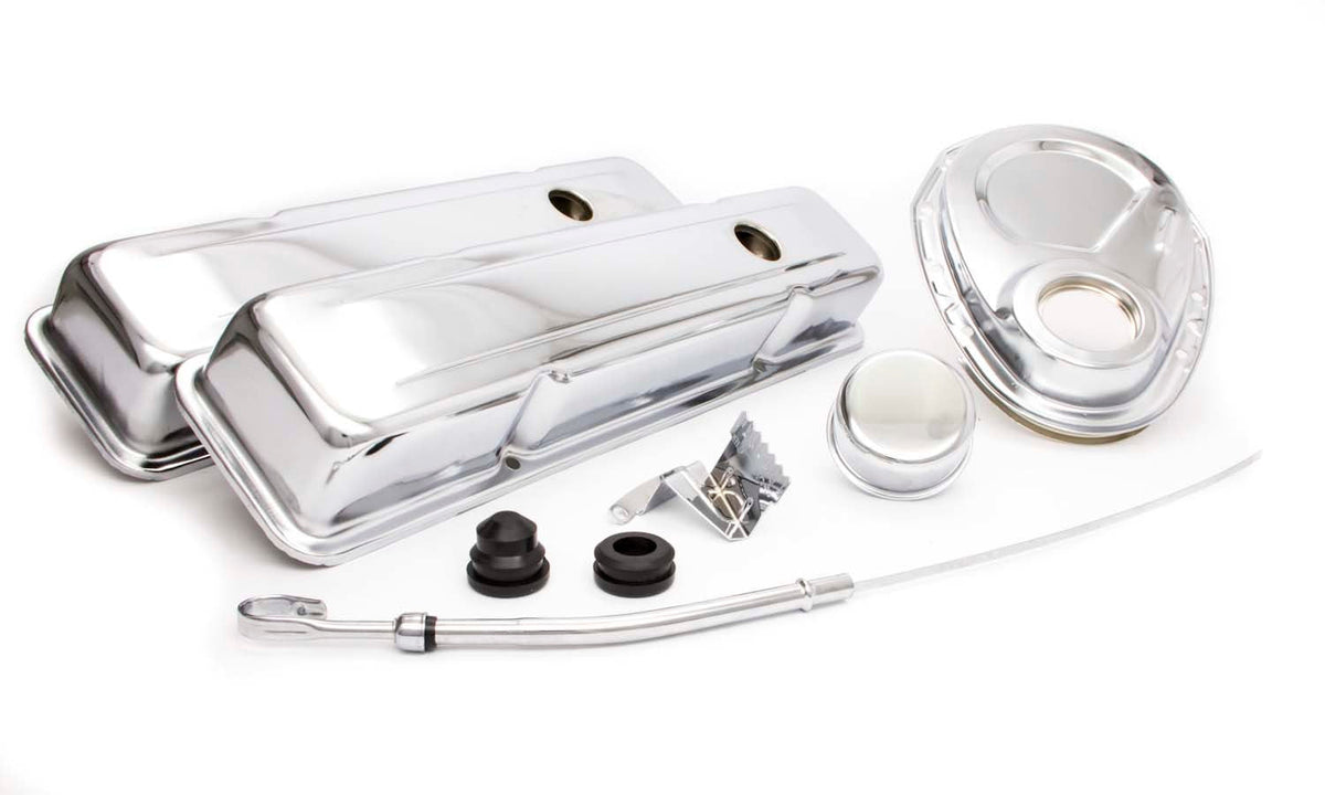 SBC Engine Dress Up Kit w/Short Valve Covers - R3023