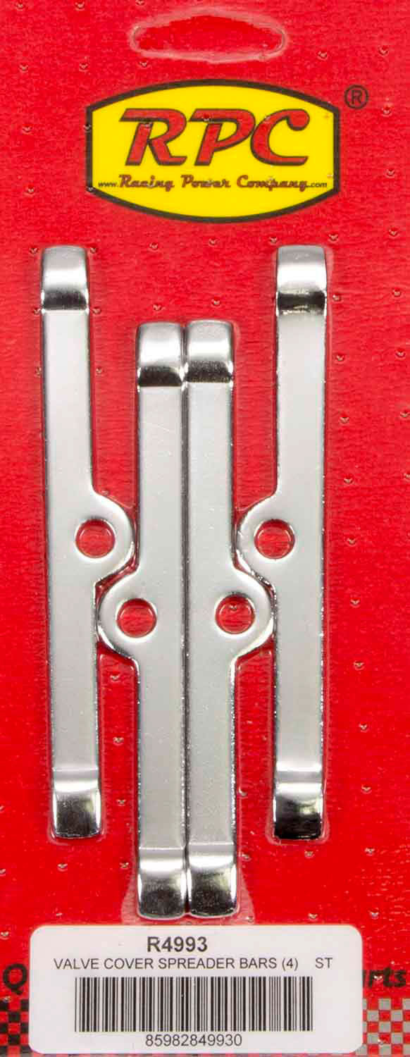 Chrome V/C Hold Down 4 3/4in Long 4pk - R4993