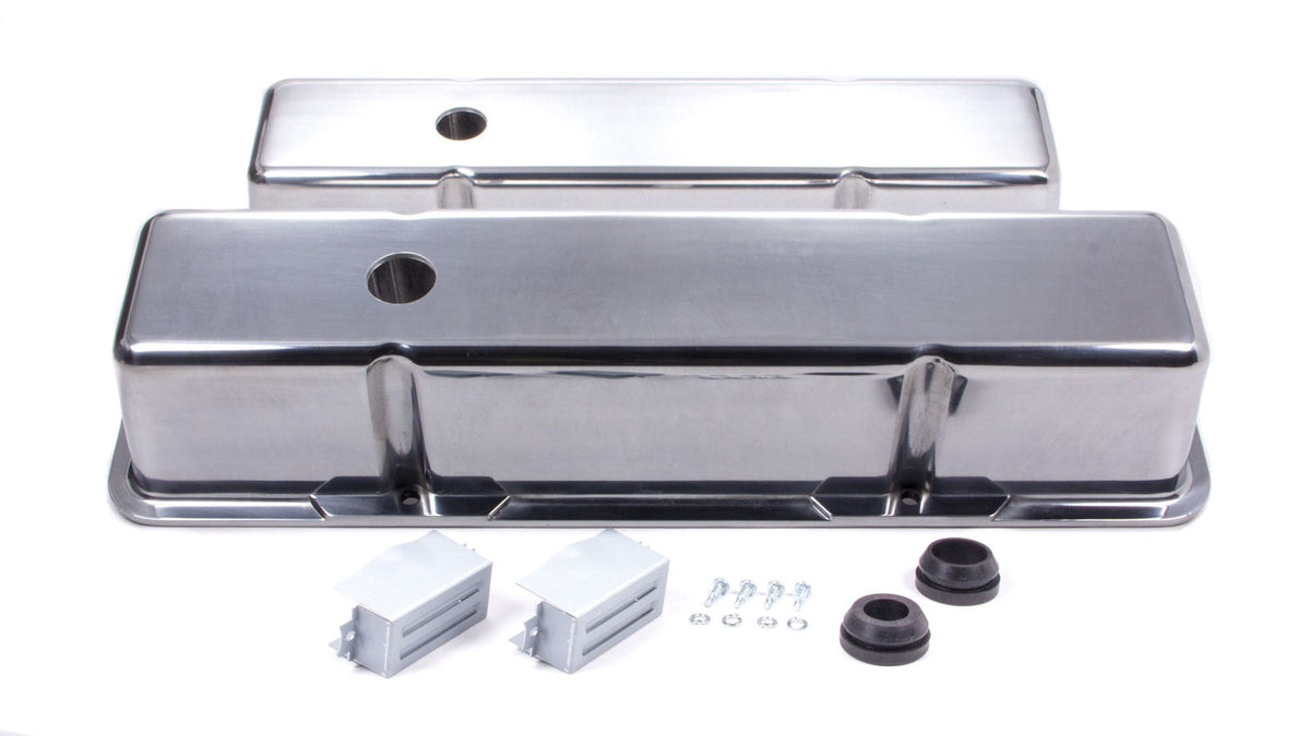 SBC Alum Tall V/C Plain Polished - R61302
