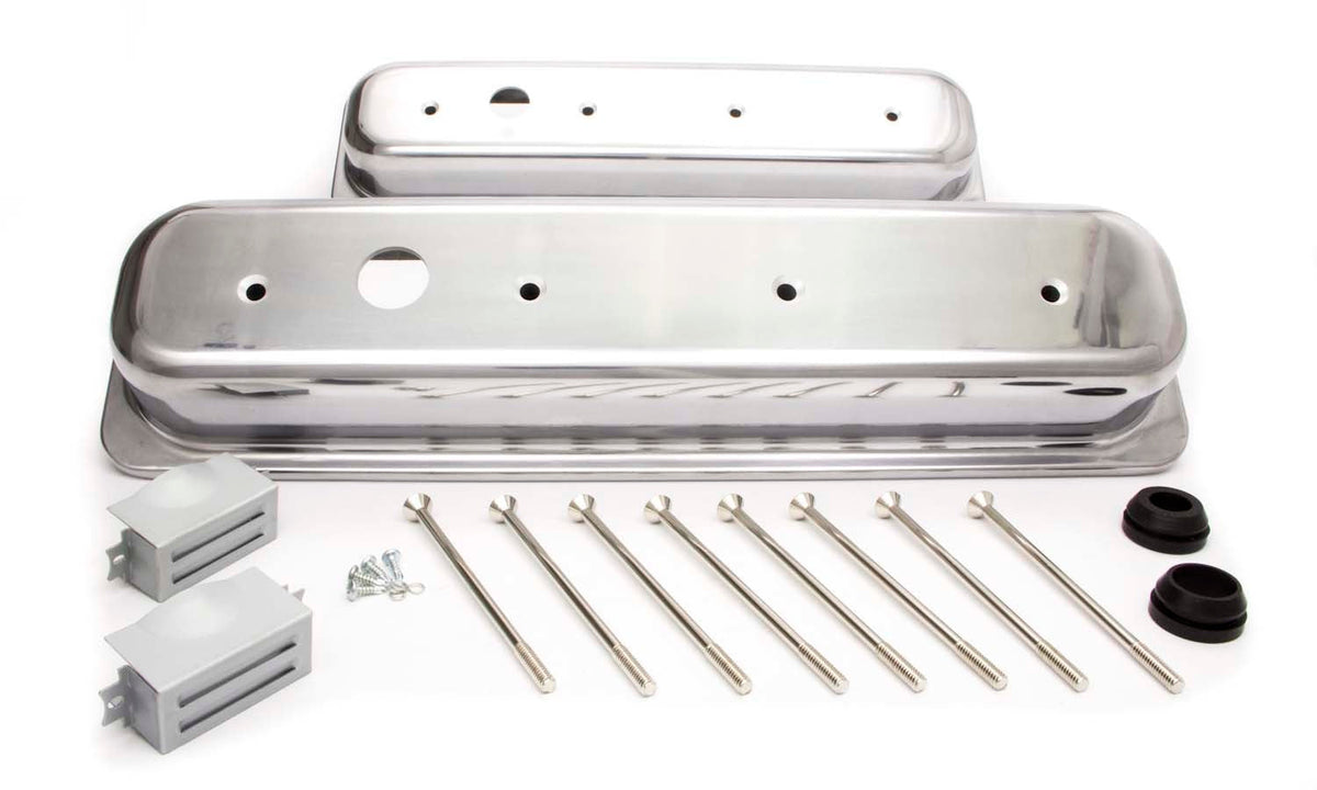 SBC Alum Short Center Bolt V/C Plain Polished - R61361