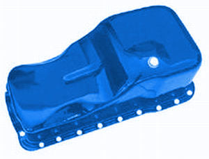 1965-87 Ford 260-302 Oil Pan Blue - R9078P