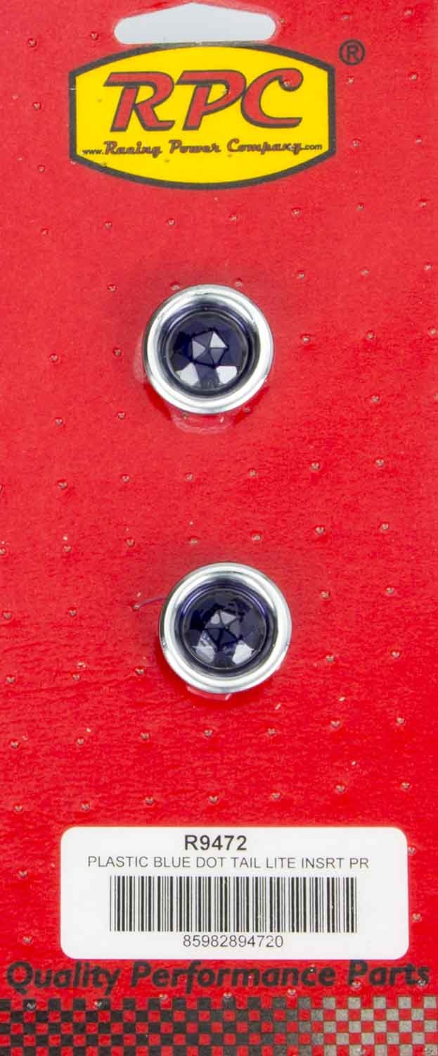 Blue Dot Taillight Insert Each - R9472