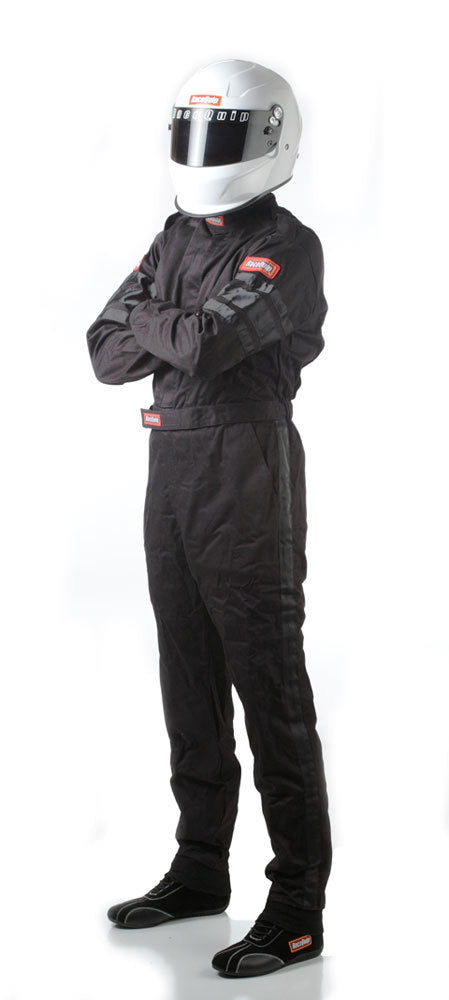 SFI-1 1-L SUIT BLACK MED-TALL
