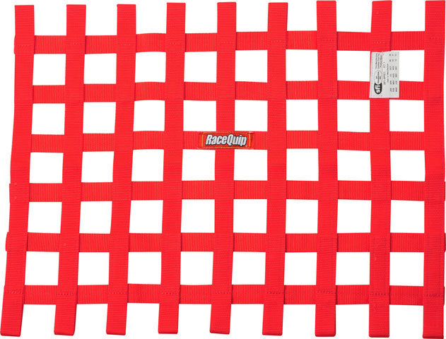 Ribbon Window Net SFI Red - 725015RQP