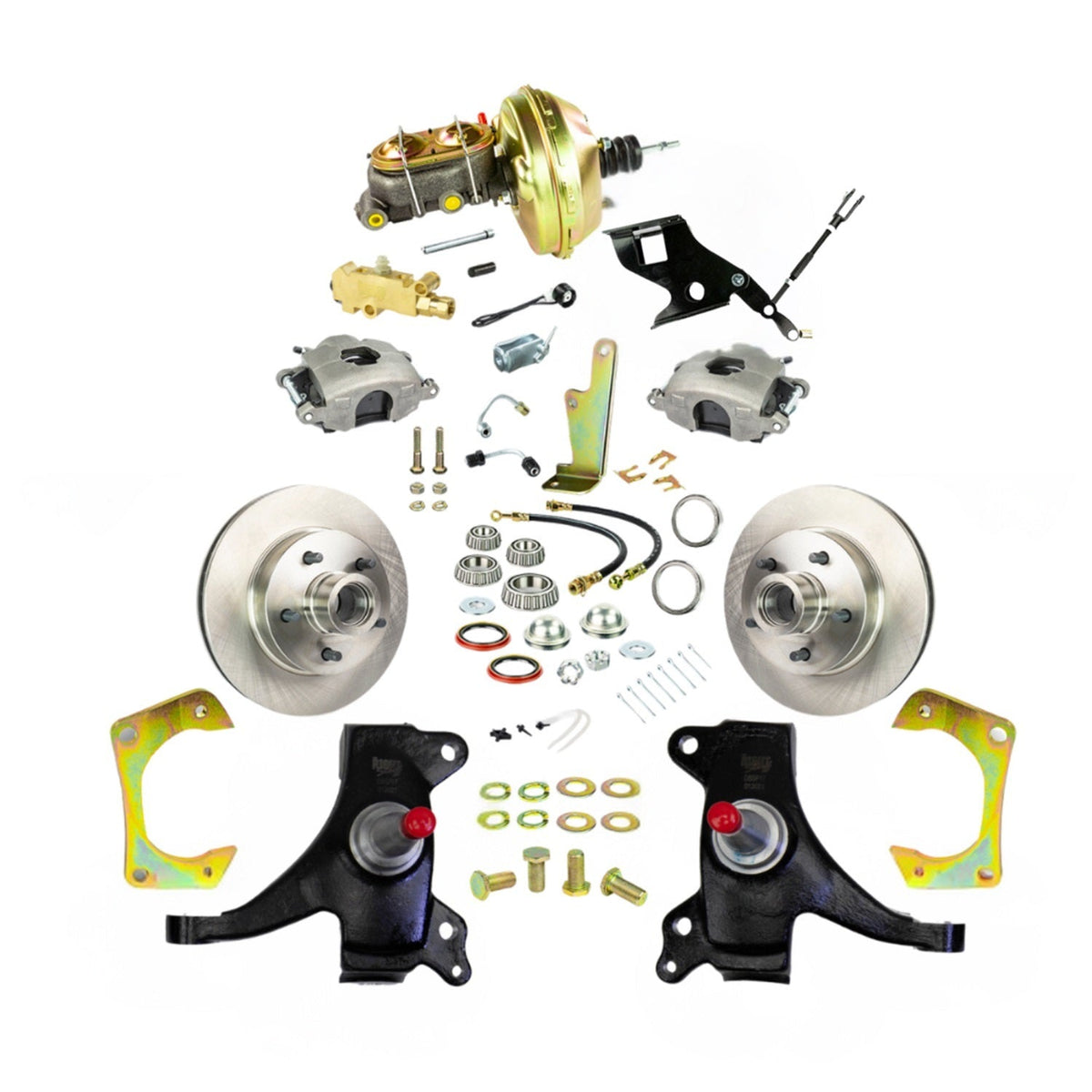 Power Front Disc Brake Conversion - TDC7125D