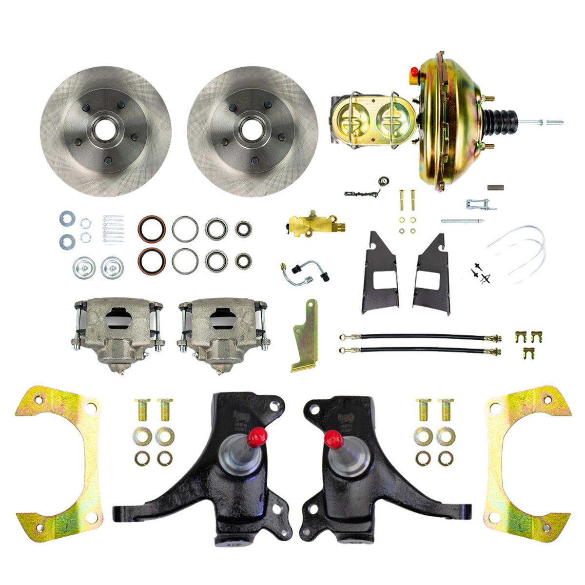 Power Front Disc Brake Conversion - TDC7325DB