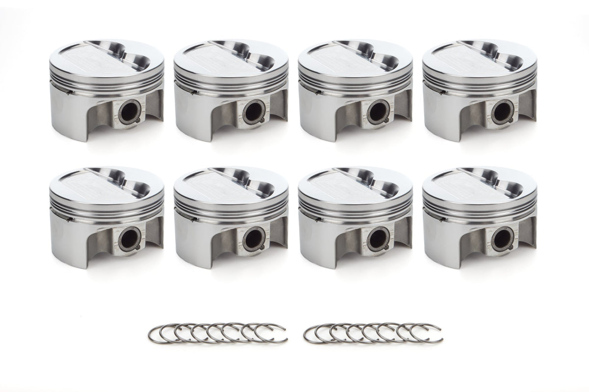 SBC Dished Piston Set 4.030 Bore -12.3cc - 1000129