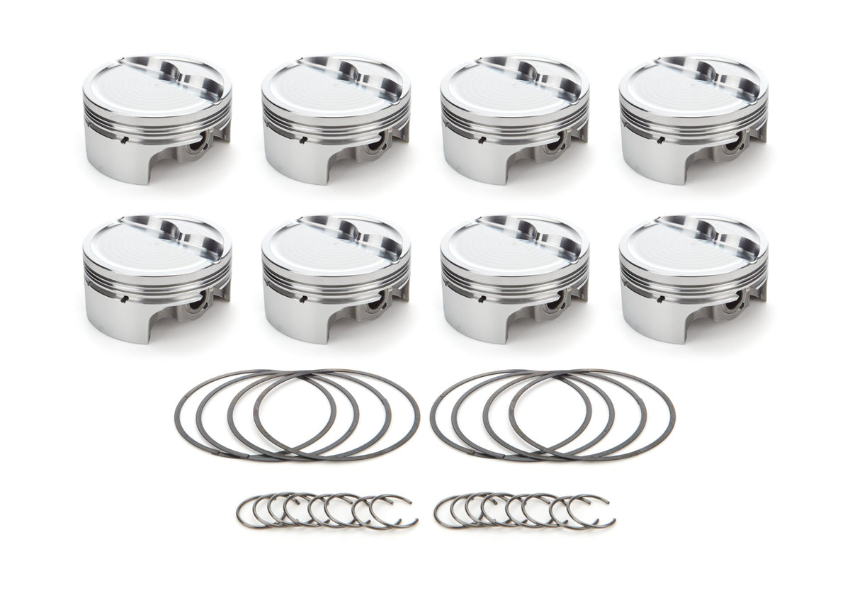 SBF Dished Piston Set 4.125 Bore -19.7cc - 1000385