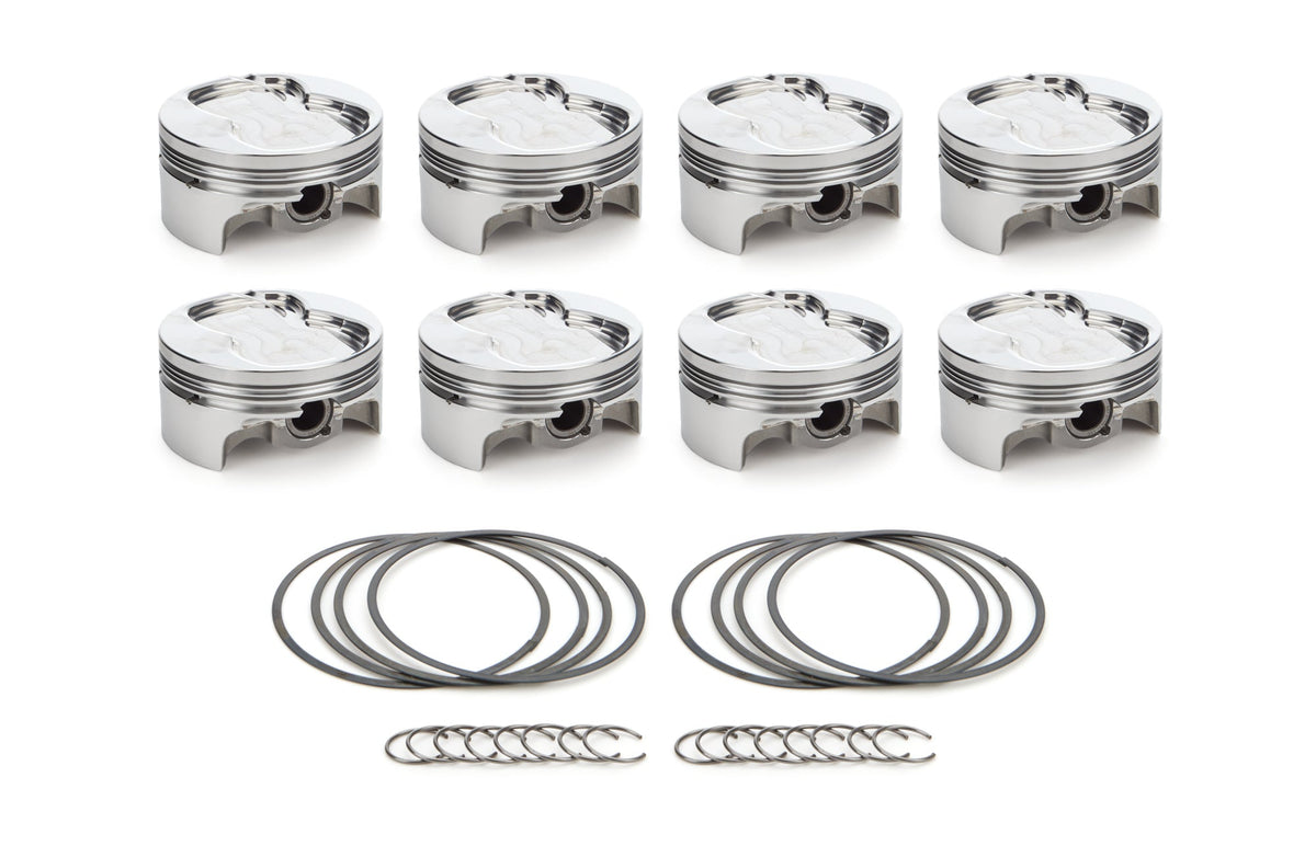 SBF Dish Piston Set w/TW 4.030 Bore -20cc - 1000410