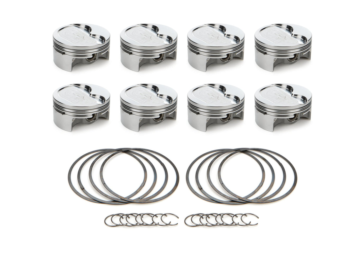 GM LS Dished Piston Set 4.010 Bore -10cc - 1000627