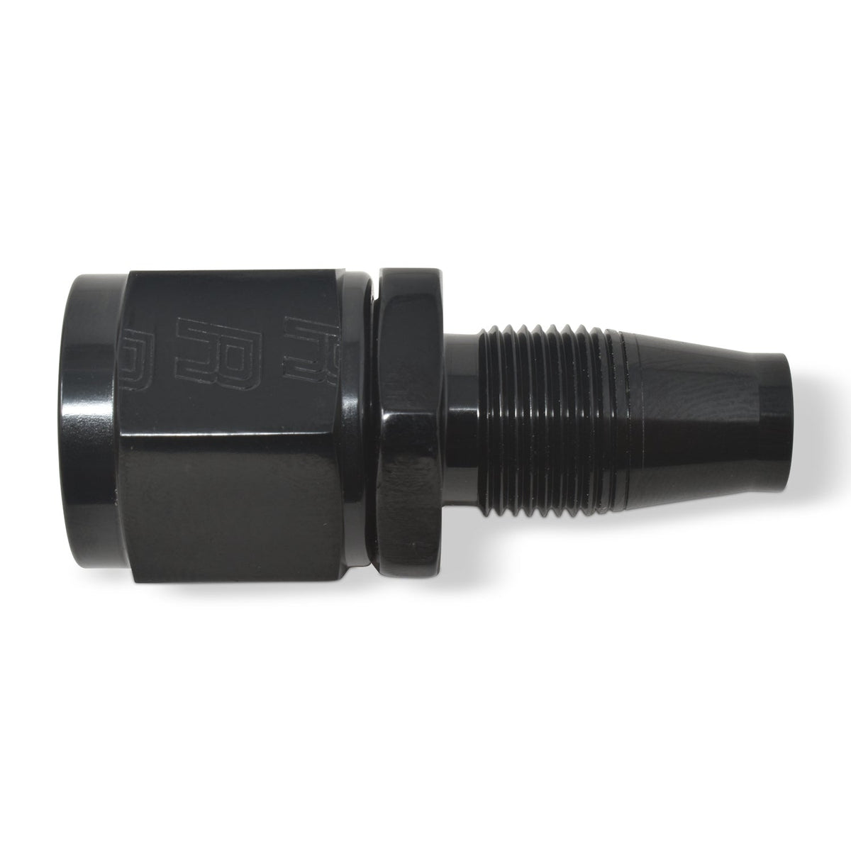 6AN Straight Swivel Without Socket Black - 615023