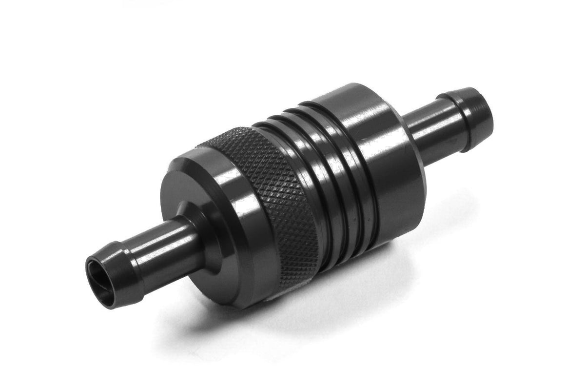3/8 Alum Fuel Filter Black - 645150