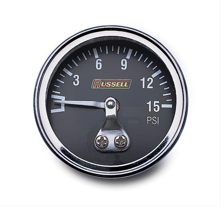 Non Liquid Filled Gauge 0-15 PSI - 650350