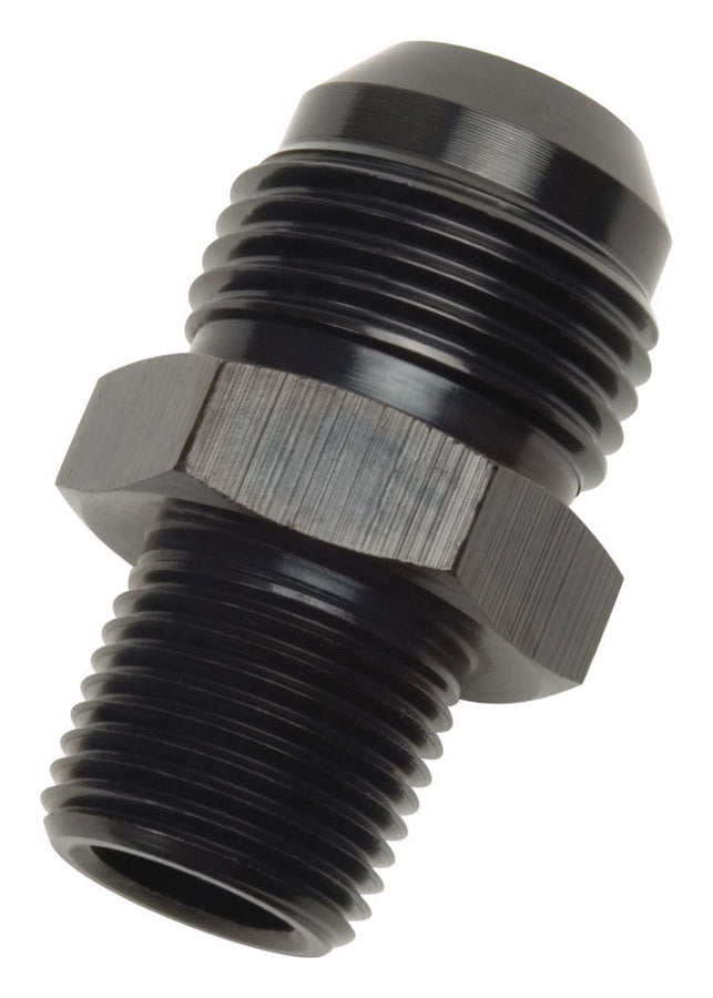 4AN-1/4 Str Adpt Fitting Black - 660433