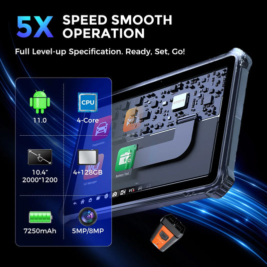 Rapid Vehicles OTOFIX D1 Max Automotive Diagnostic Scan Tool Bi-Directional Scanner ECU Coding...
