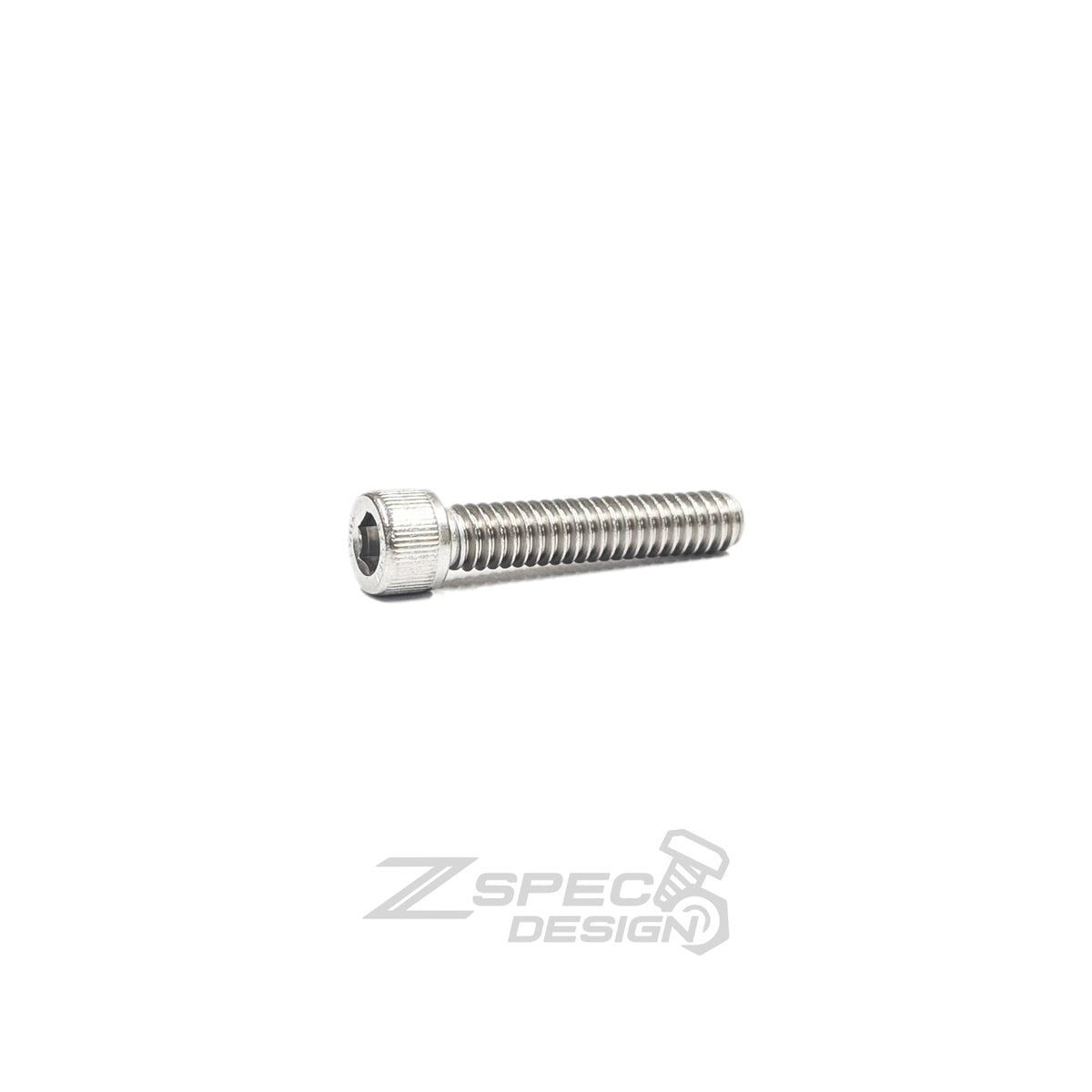 ZSPEC 1/4-20x1-1/4" SAE Socket-Cap SHSC Fasteners, Stainless, 10-Pack