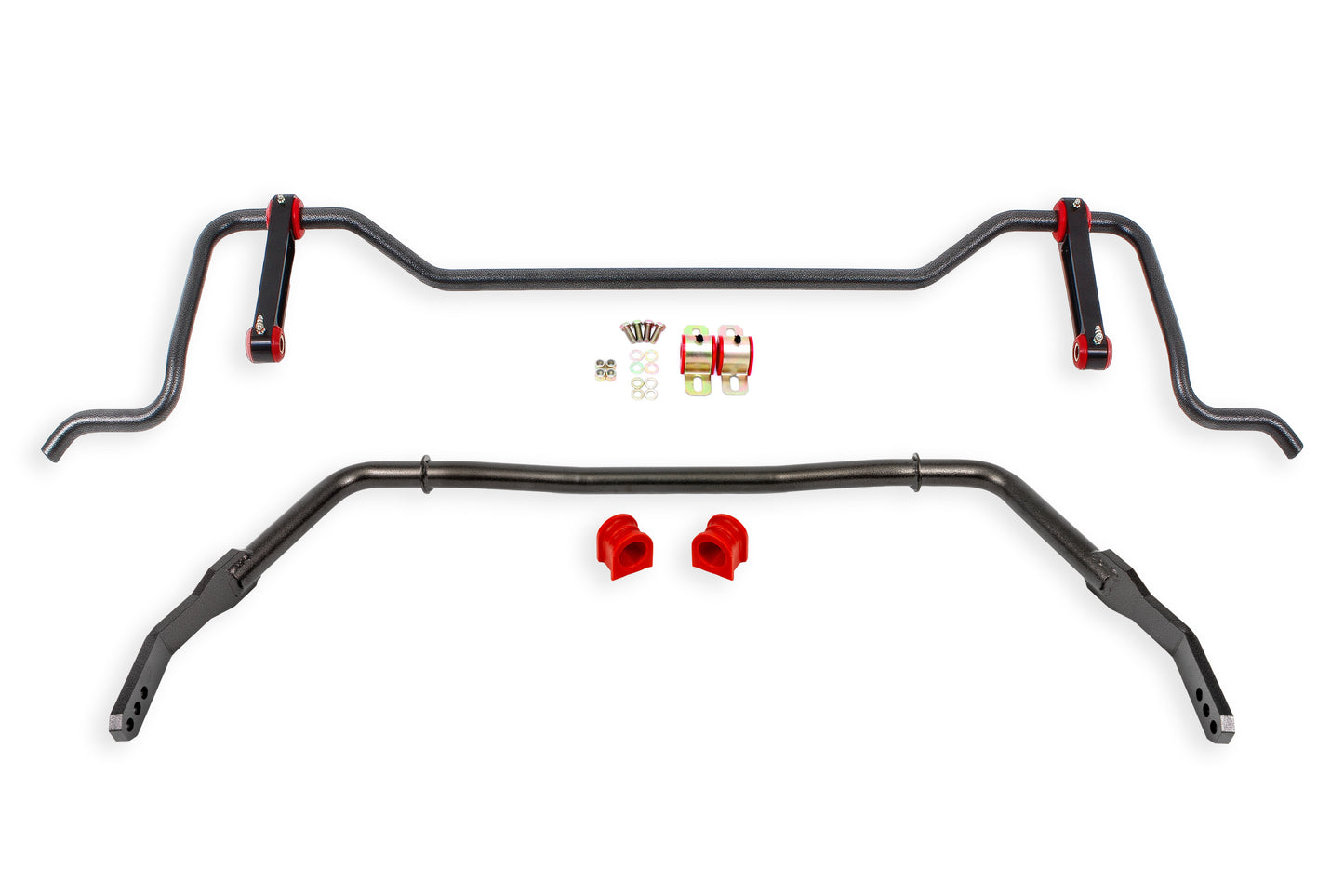 BMR Suspension BMR Ford S197 Mustang Sway Bar Package - Black Hammertone SBP010H
