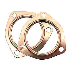 3.50 Copper Collector Gaskets (pair) - 4350