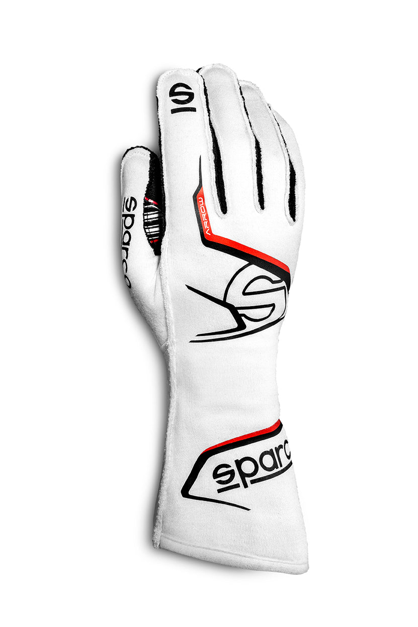 Glove Arrow Medium White / Black - 00131410BINR