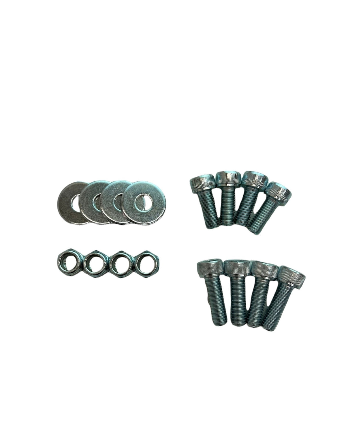 Bottom Seat Mount Hardware Kit Black Zinc - 50001ZN