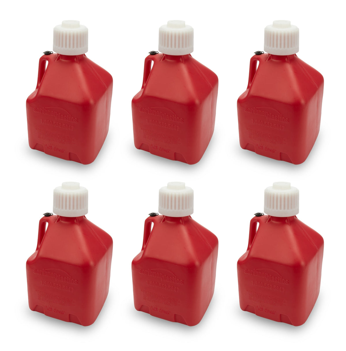 Utility Jug - 3-Gallon Red - Case 6 - 2020RCASE