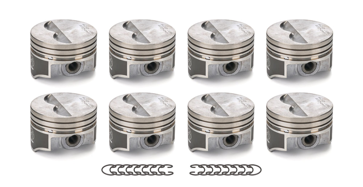 8 PK SET CAST PISTONS